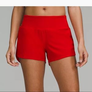 lulu Speed Up Mid-Rise Lined Short 4" size 10